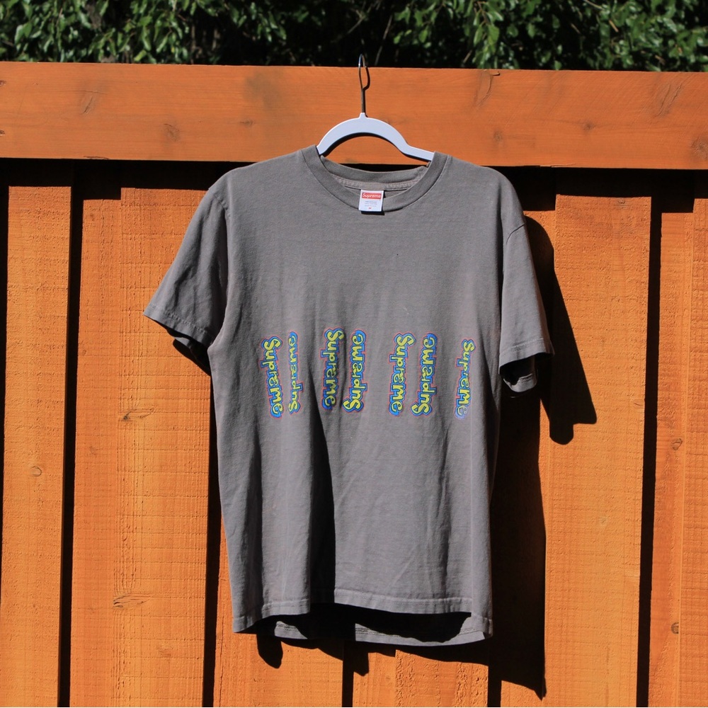 Supreme chalk shirt